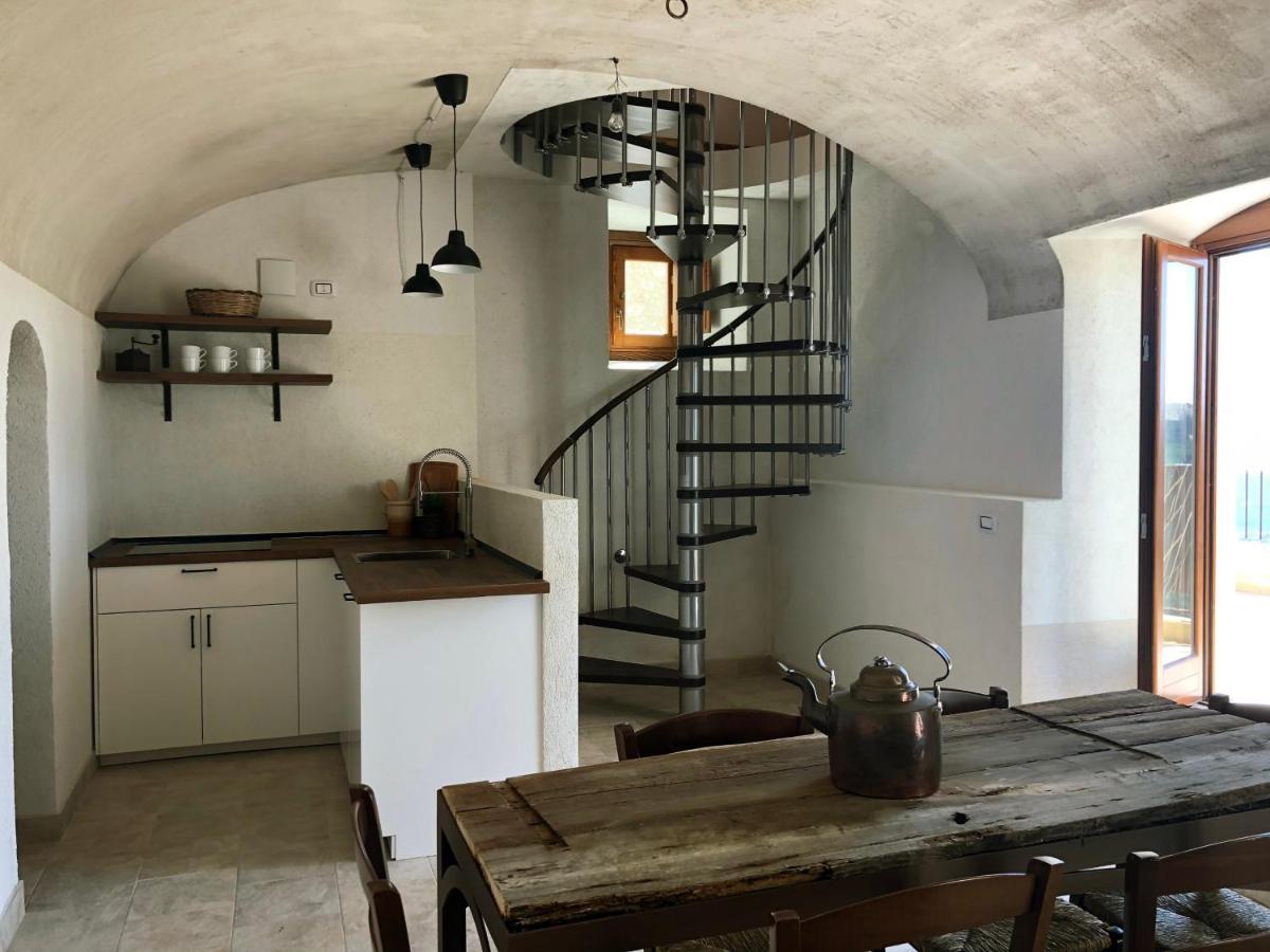 Il Terrazzo Leilighet Santo Stefano Di Sessanio Eksteriør bilde